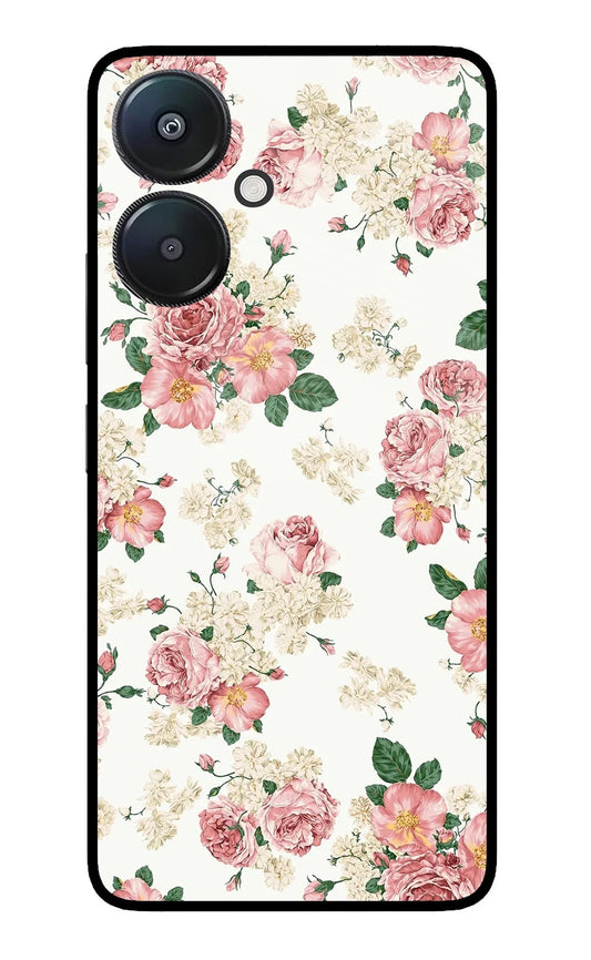 Flowers Redmi 13C 5G Back Cover