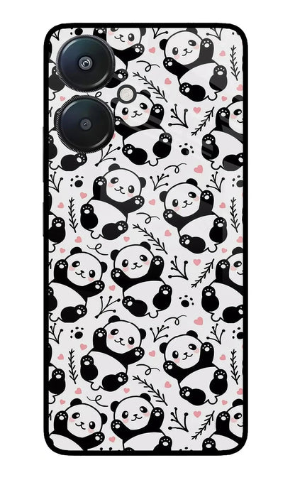Cute Panda Redmi 13C 5G Back Cover