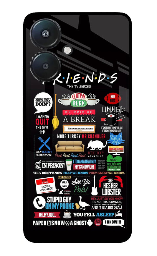 FRIENDS Redmi 13C 5G Back Cover