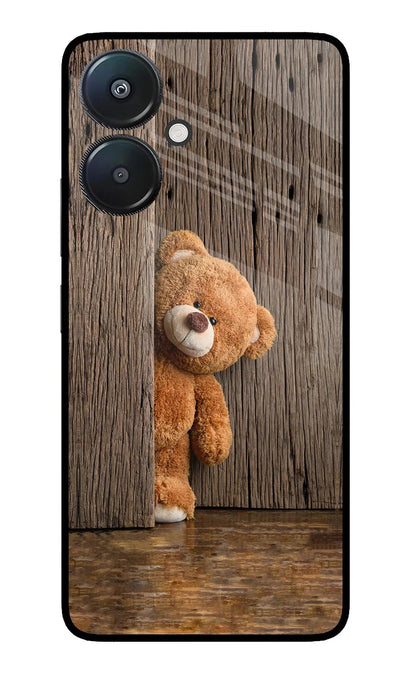 Teddy Wooden Redmi 13C 5G Back Cover