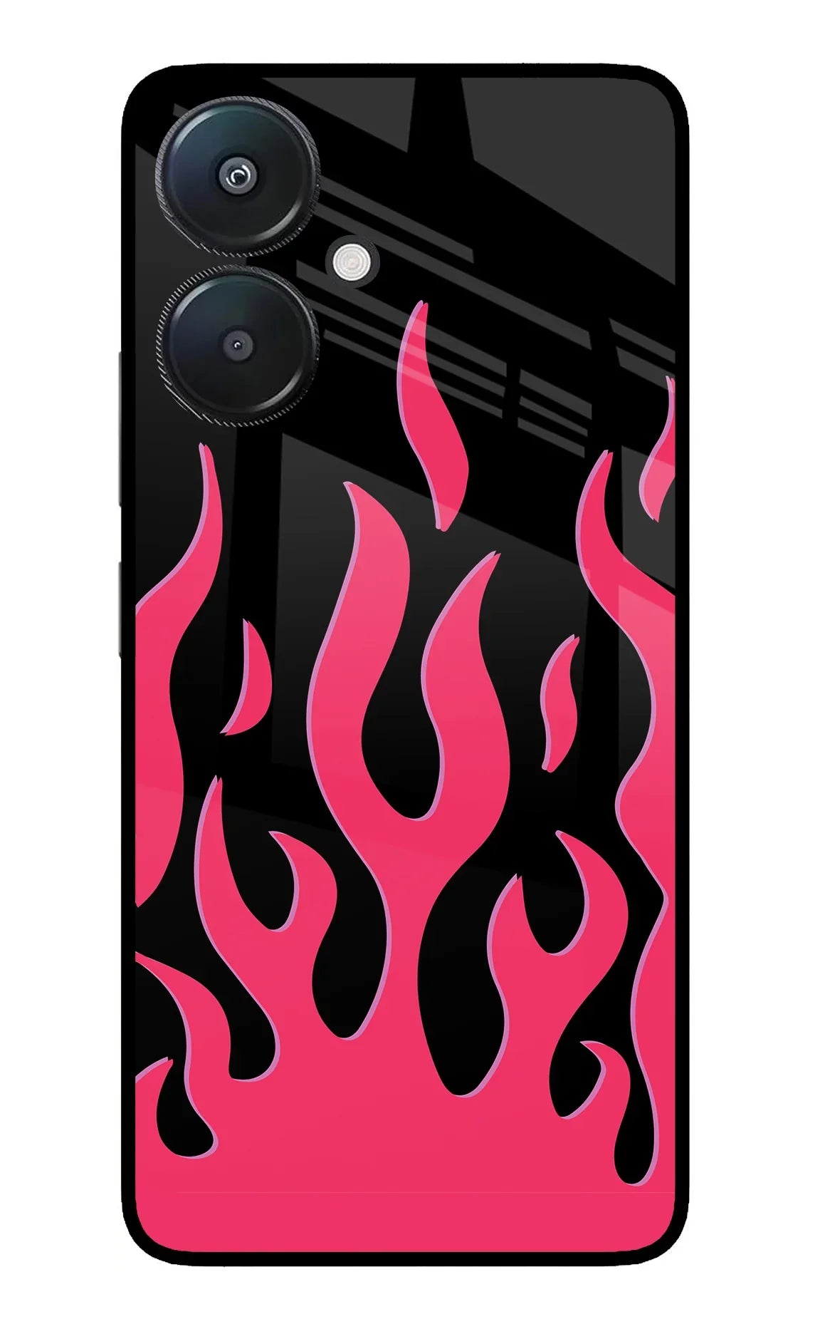 Fire Flames Redmi 13C 5G Back Cover