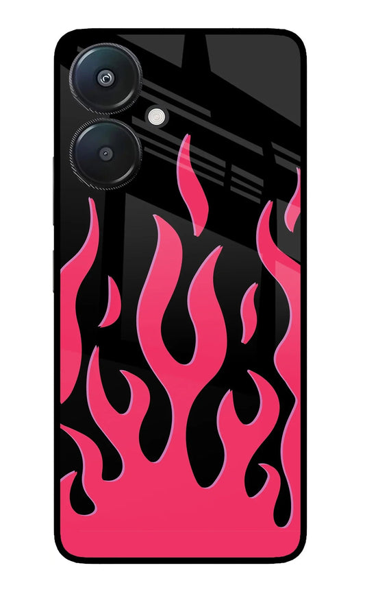 Fire Flames Redmi 13C 5G Back Cover
