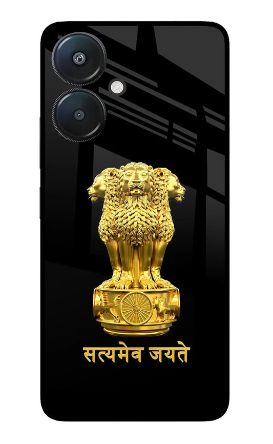 Satyamev Jayate Golden Redmi 13C 5G Back Cover