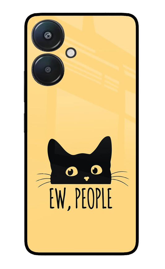 Ew People Catitude Redmi 13C 5G Glass Case