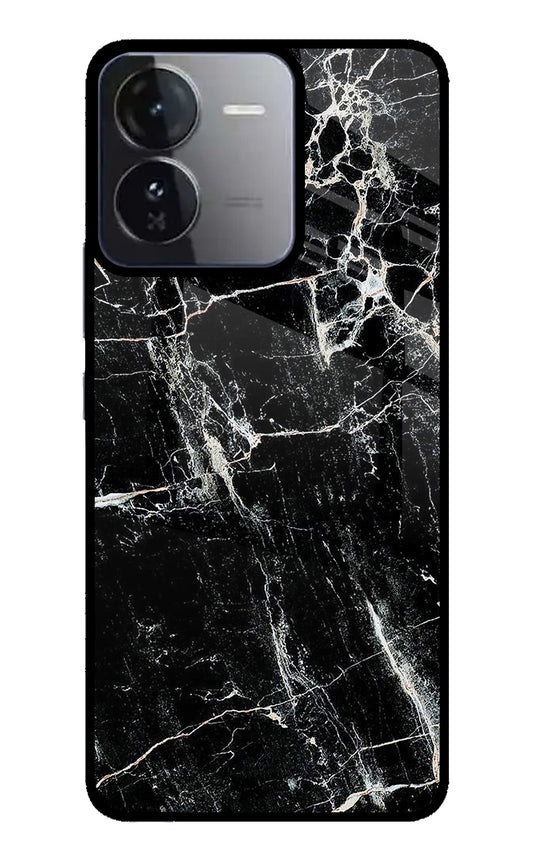 Black Marble Texture iQOO Z9 5G Back Cover