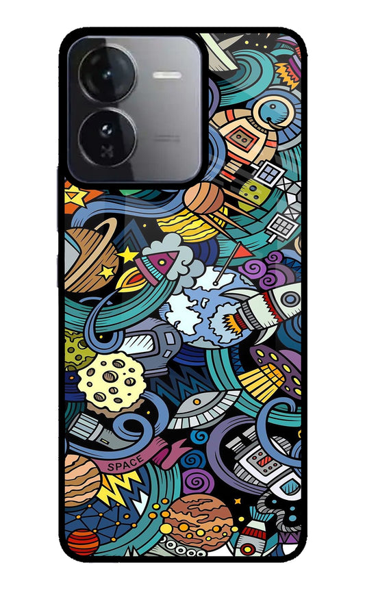 Space Abstract iQOO Z9 5G Back Cover