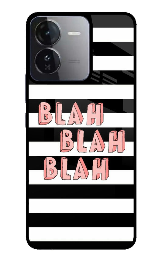 Blah Blah Blah iQOO Z9 5G Back Cover