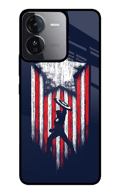 Captain America Marvel Art iQOO Z9 5G Back Cover