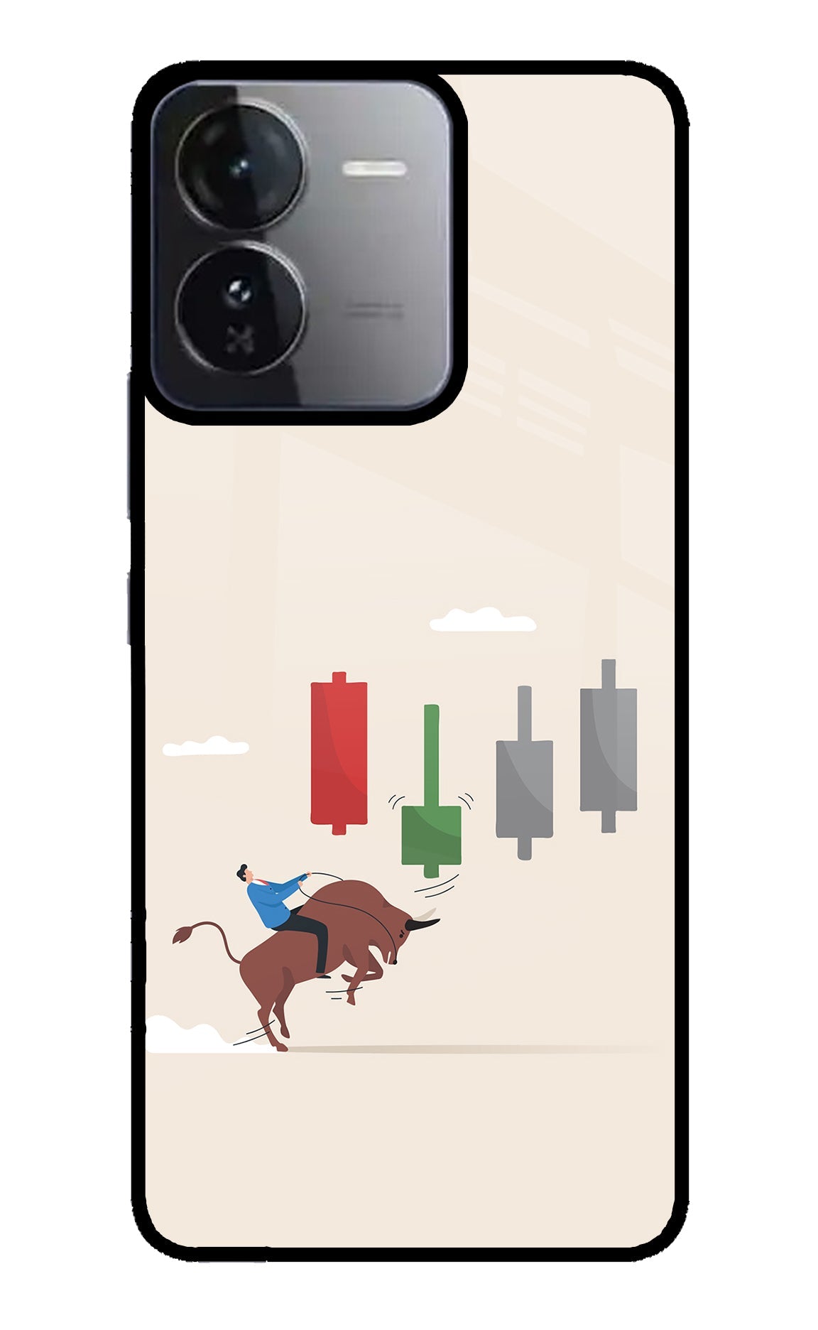 Bull Trading Momentum iQOO Z9 5G Back Cover