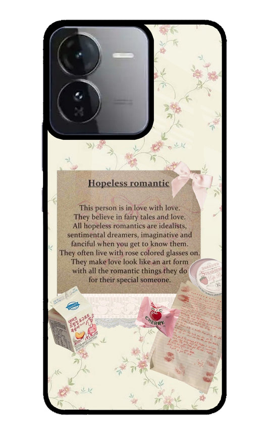 Hopeless Romantic iQOO Z9 5G Back Cover