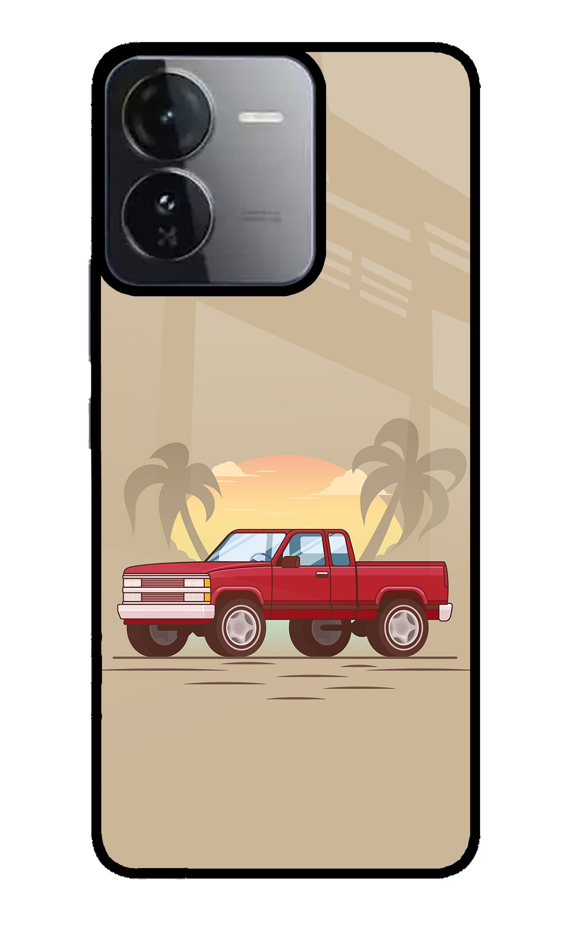 Desert Classic Drive iQOO Z9 5G Back Cover
