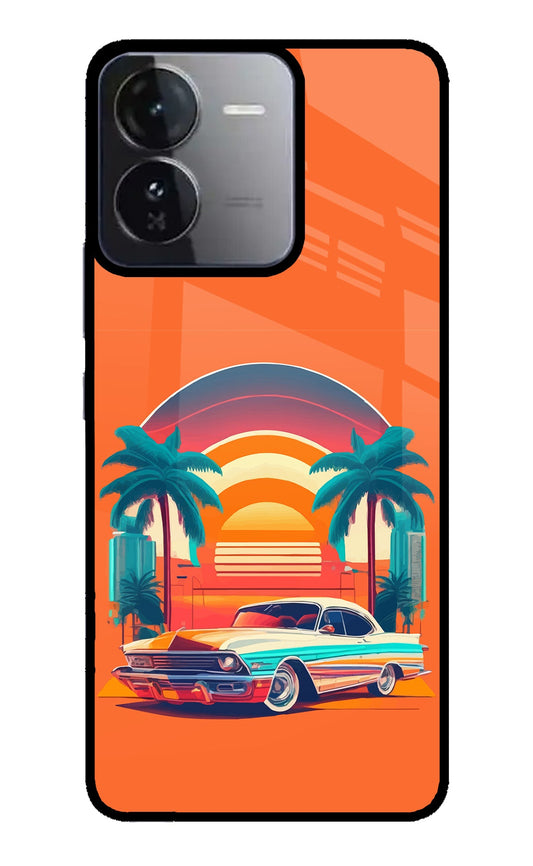 Palm Drive 80s iQOO Z9 5G Back Cover