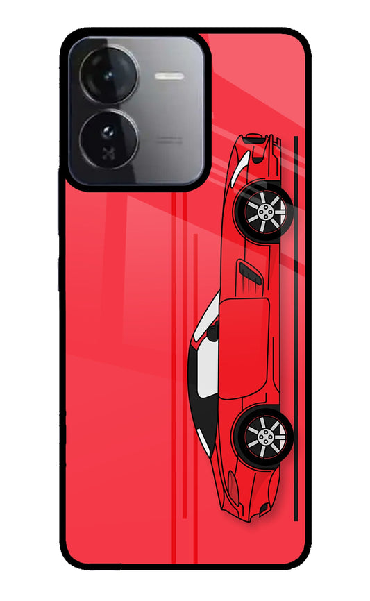 Red Velocity iQOO Z9 5G Back Cover