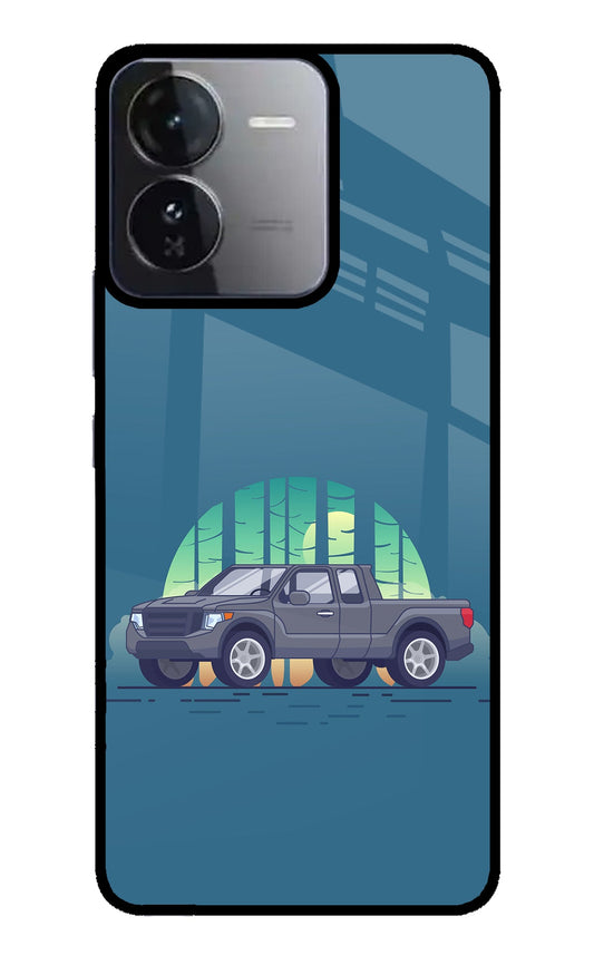 Retro Garage Vibe iQOO Z9 5G Back Cover