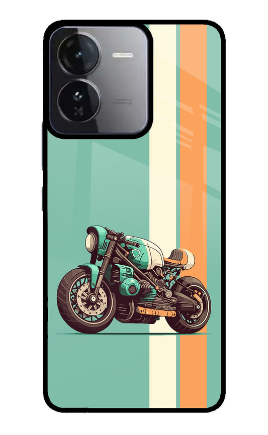 Striped Moto Drift iQOO Z9 5G Back Cover