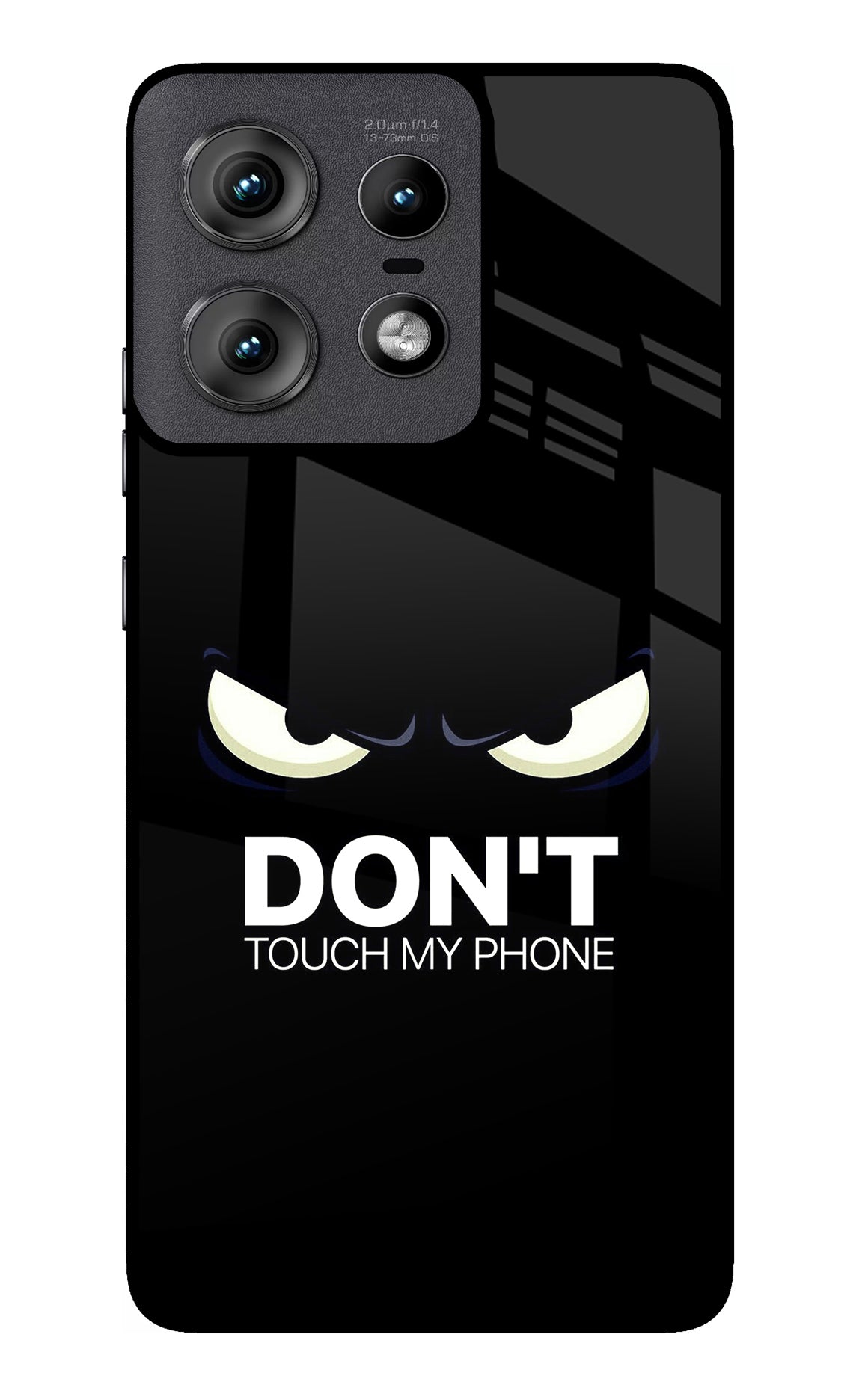 Don'T Touch My Phone Moto Edge 50 Pro 5G Back Cover