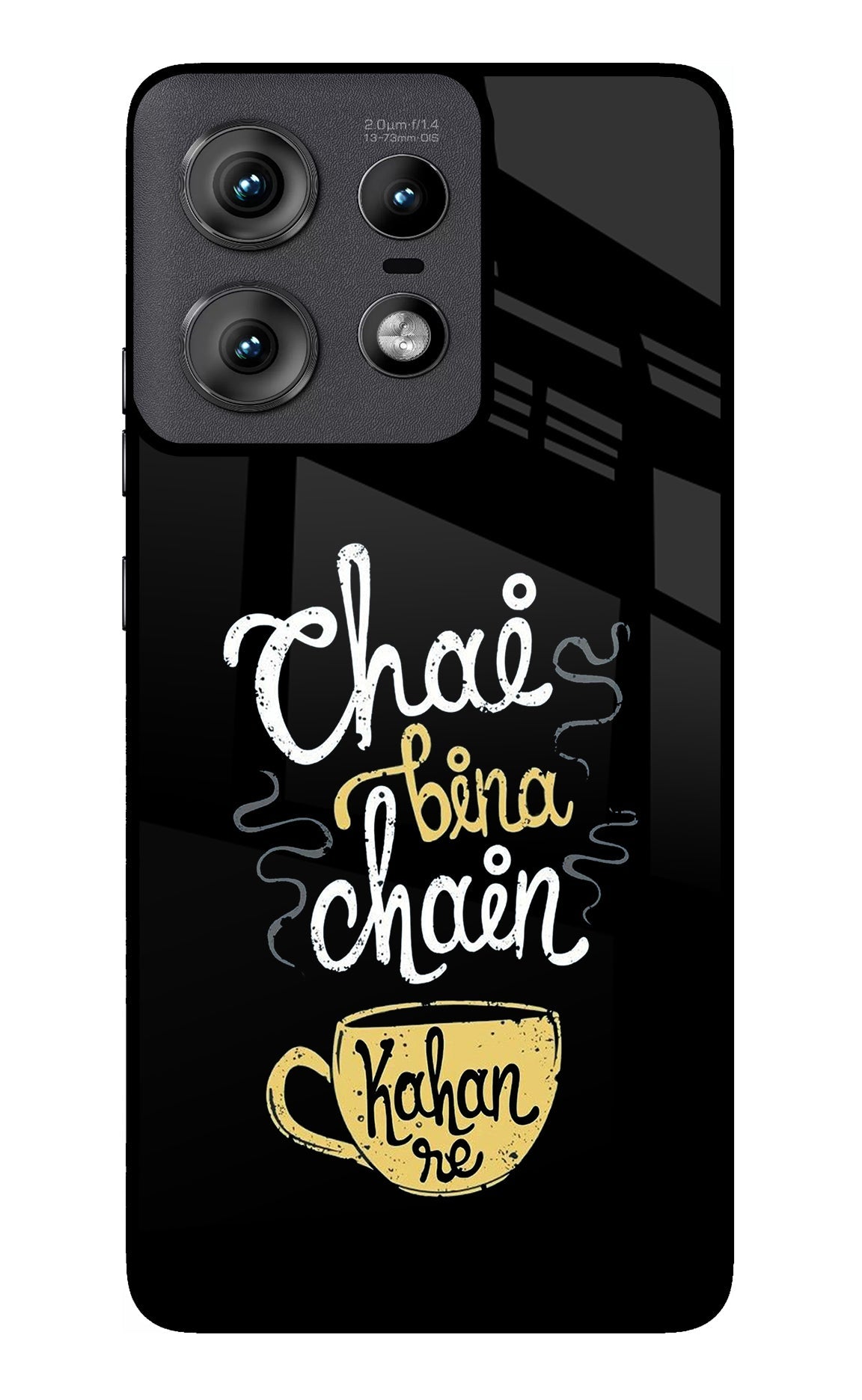 Chai Bina Chain Kaha Re Moto Edge 50 Pro 5G Back Cover