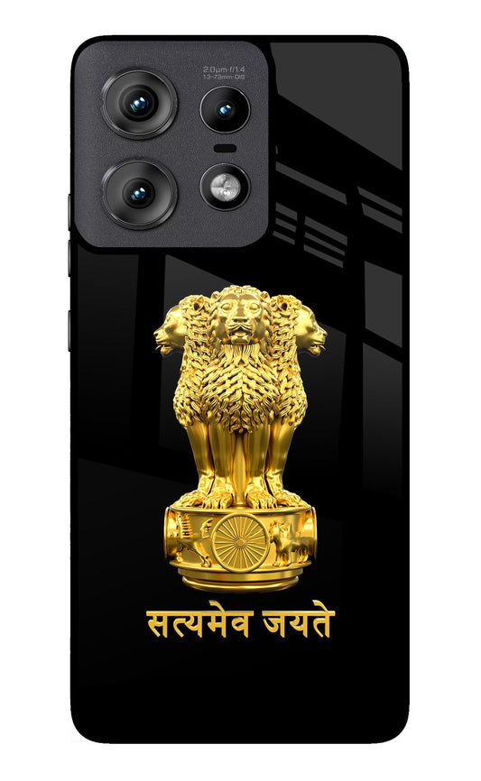 Satyamev Jayate Golden Moto Edge 50 Pro 5G Back Cover