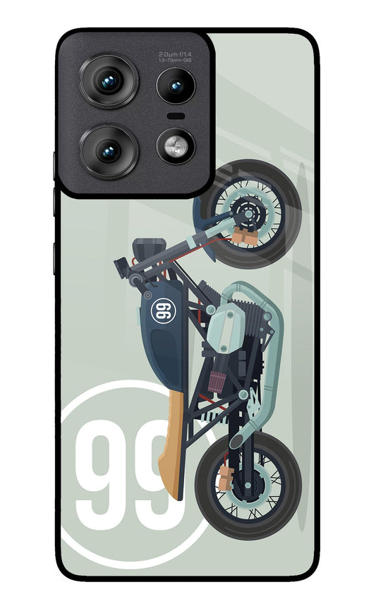 Classic Cafe Racer 99 Moto Edge 50 Pro 5G Back Cover