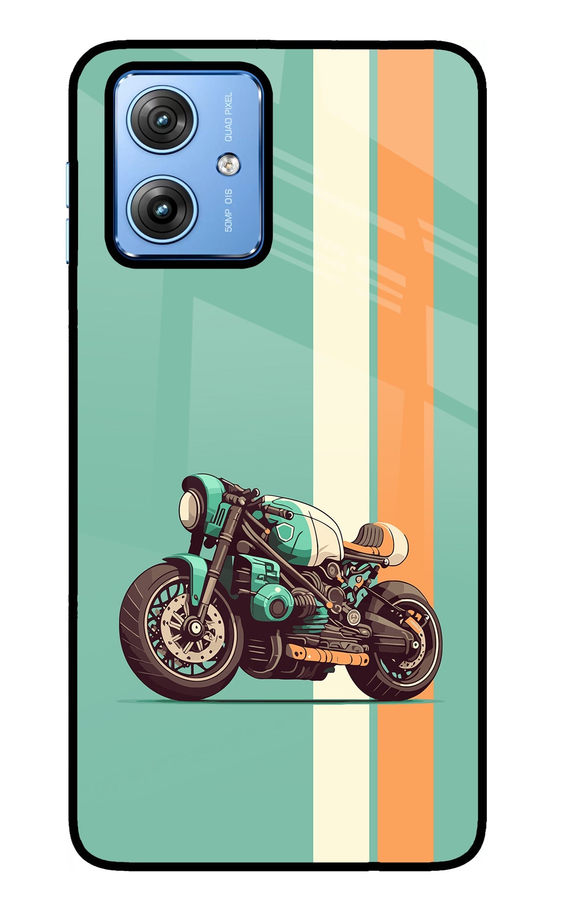 Striped Moto Drift Moto G64 5G Back Cover
