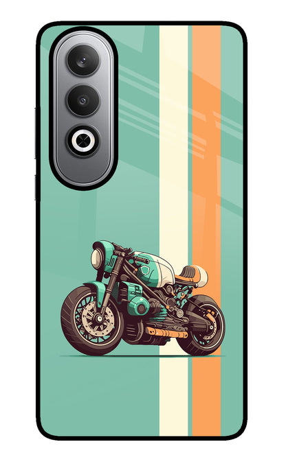 Striped Moto Drift Oneplus Nord CE4 Back Cover