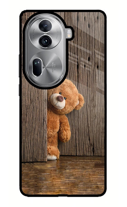 Teddy Wooden Oppo Reno11 Pro 5G Back Cover