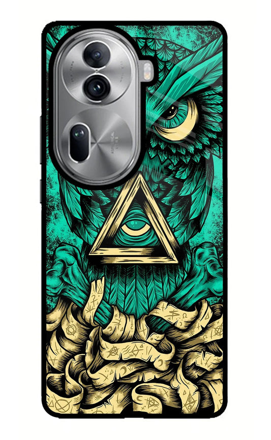 Green Owl Oppo Reno11 Pro 5G Back Cover