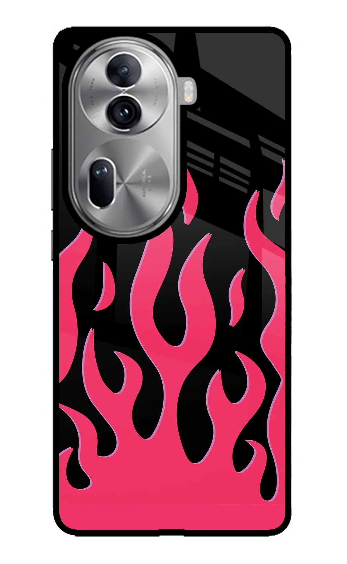 Fire Flames Oppo Reno11 Pro 5G Back Cover