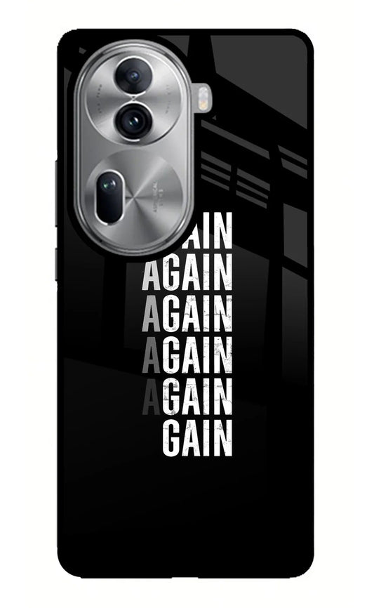 Again Again Gain Oppo Reno11 Pro 5G Back Cover