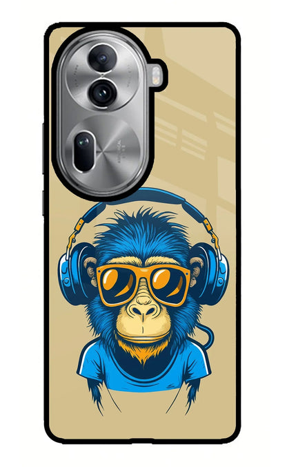 Monkey Headphone Oppo Reno11 Pro 5G Back Cover