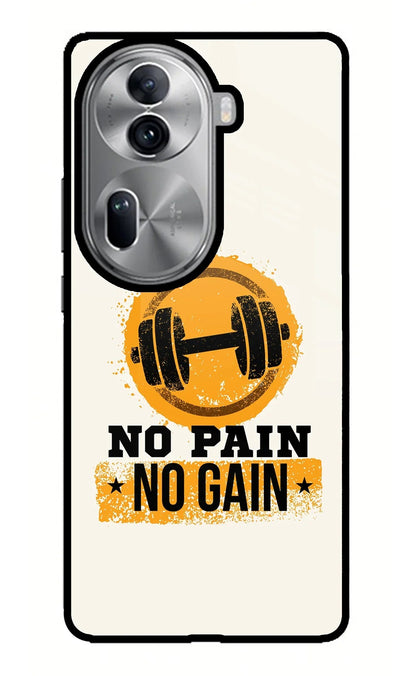 No Pain No Gain Oppo Reno11 Pro 5G Back Cover