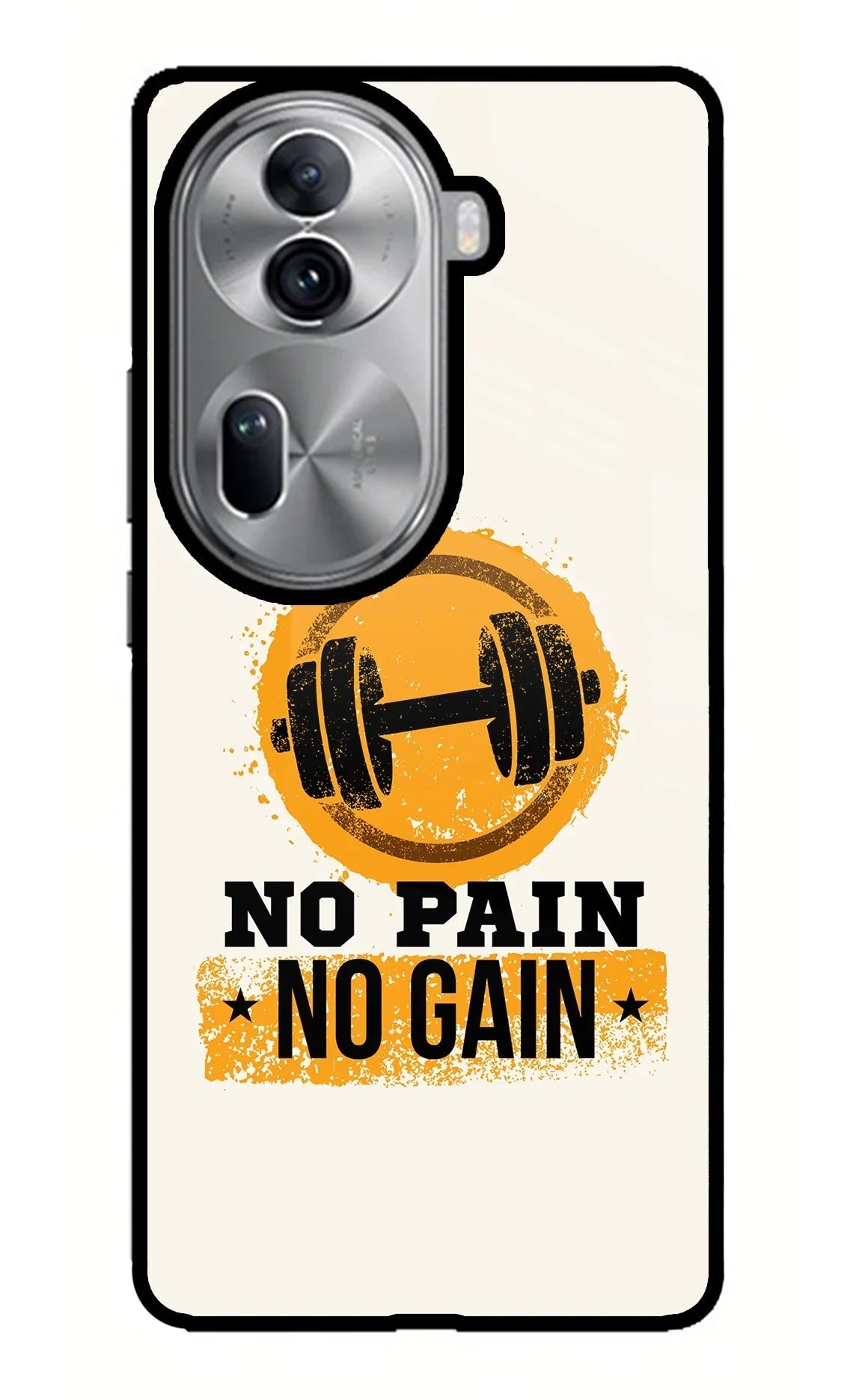 No Pain No Gain Oppo Reno11 Pro 5G Glass Case