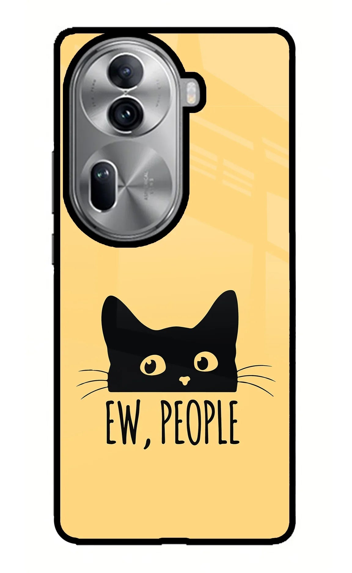 Ew People Catitude Oppo Reno11 Pro 5G Glass Case