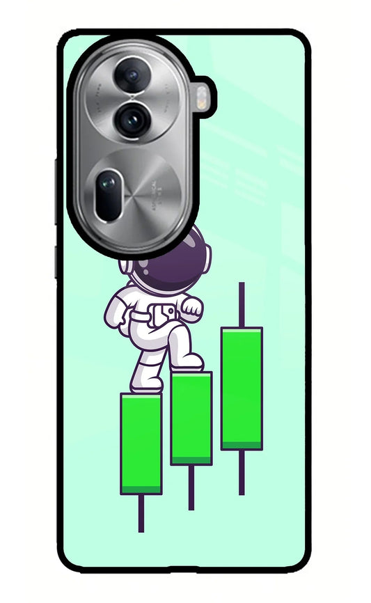 Astronaut Trader Oppo Reno11 Pro 5G Glass Case