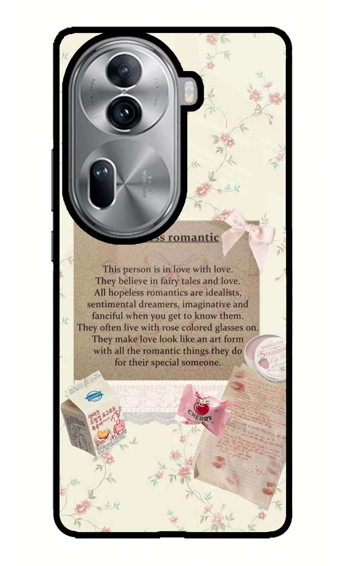 Hopeless Romantic Oppo Reno11 Pro 5G Glass Case