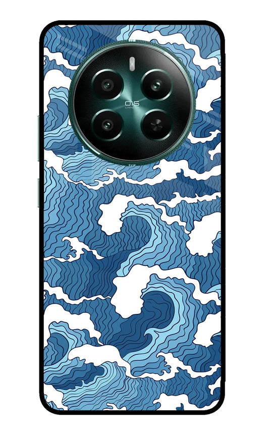 Blue Waves Realme 12+ 5G Back Cover