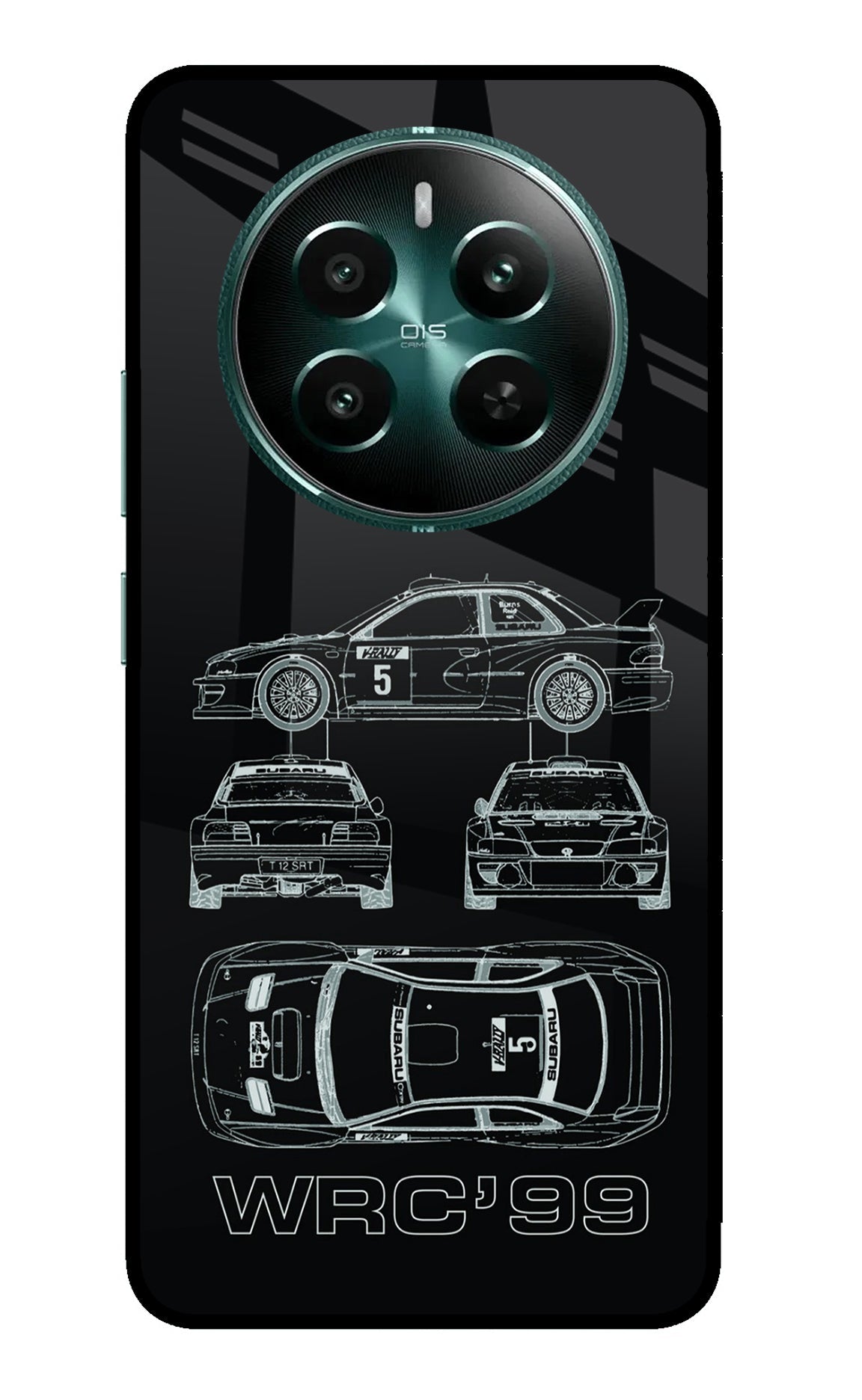 WRC'99 Realme 12+ 5G Glass Case