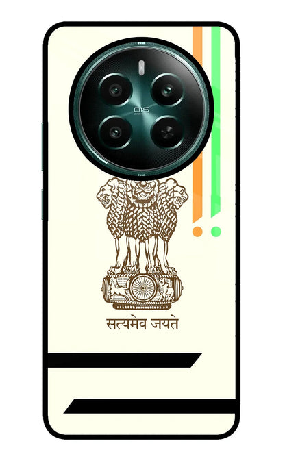 Satyamev Jayate Brown Logo Realme P1 5G Back Cover