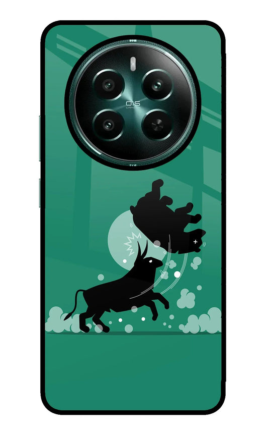 Bull Conqueror Realme P1 5G Glass Case