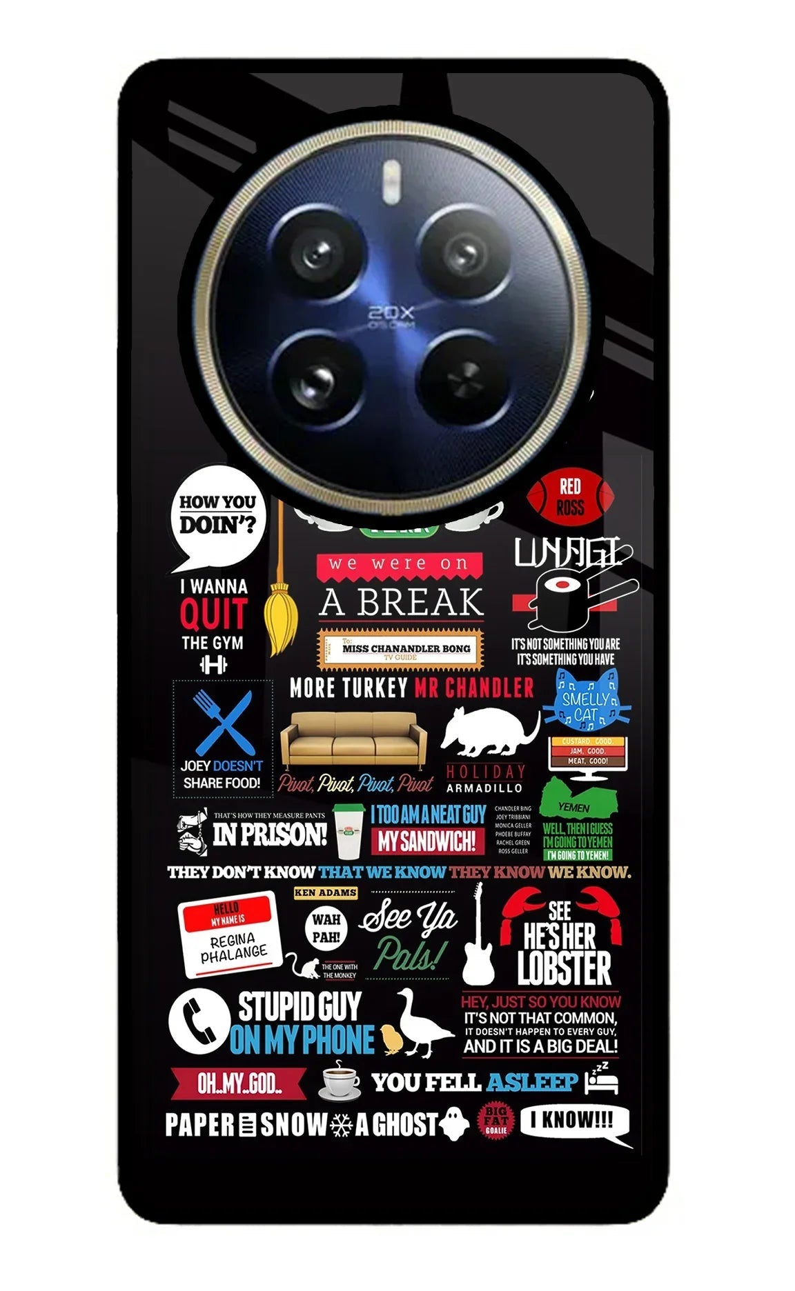 FRIENDS Realme P1 Pro 5G Back Cover