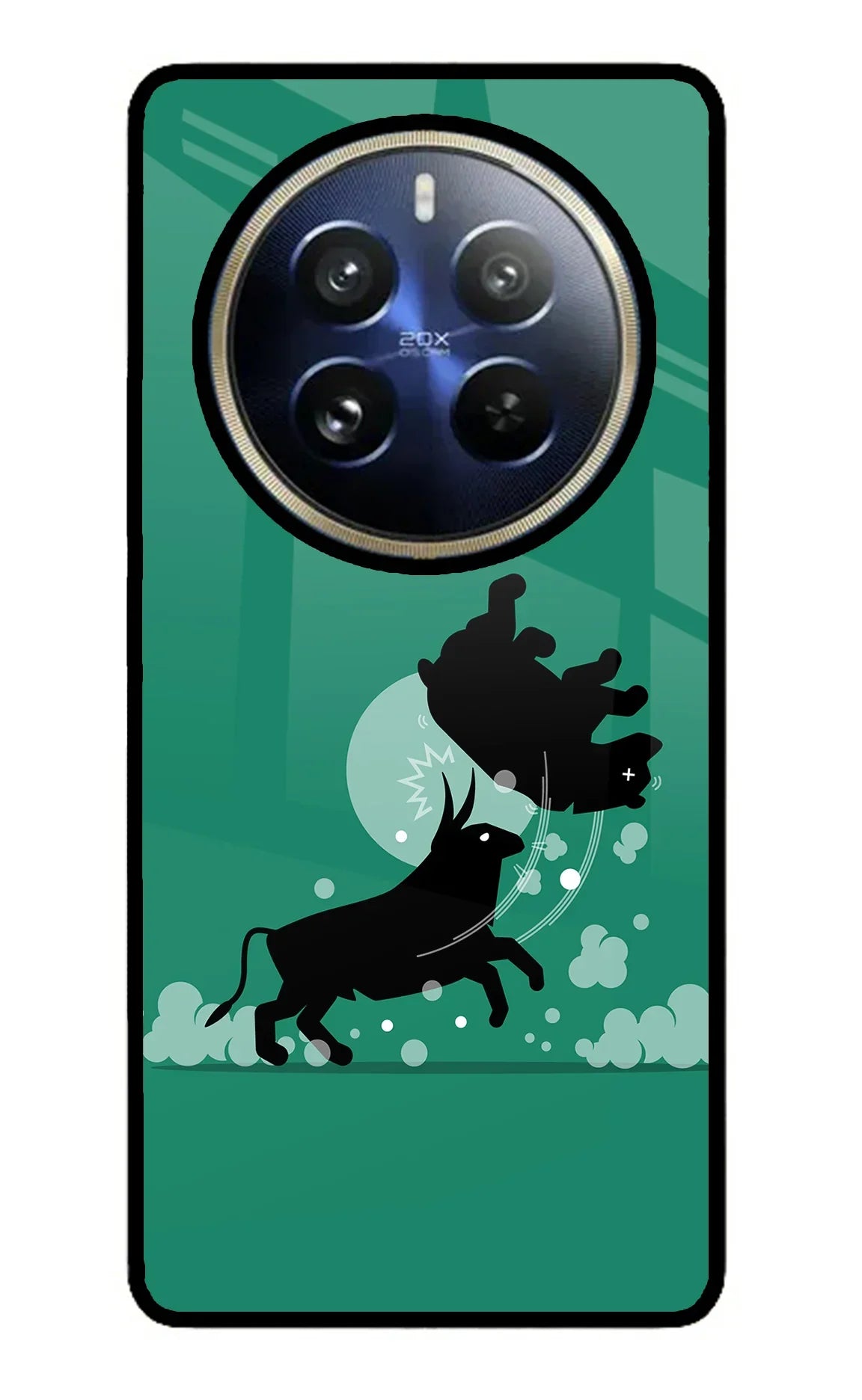 Bull Conqueror Realme P1 Pro 5G Glass Case