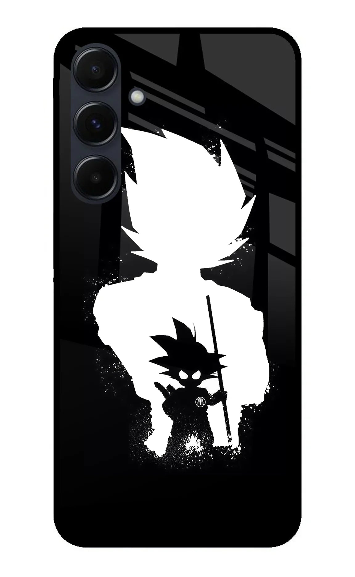 Goku Shadow Samsung A35 5G Glass Case