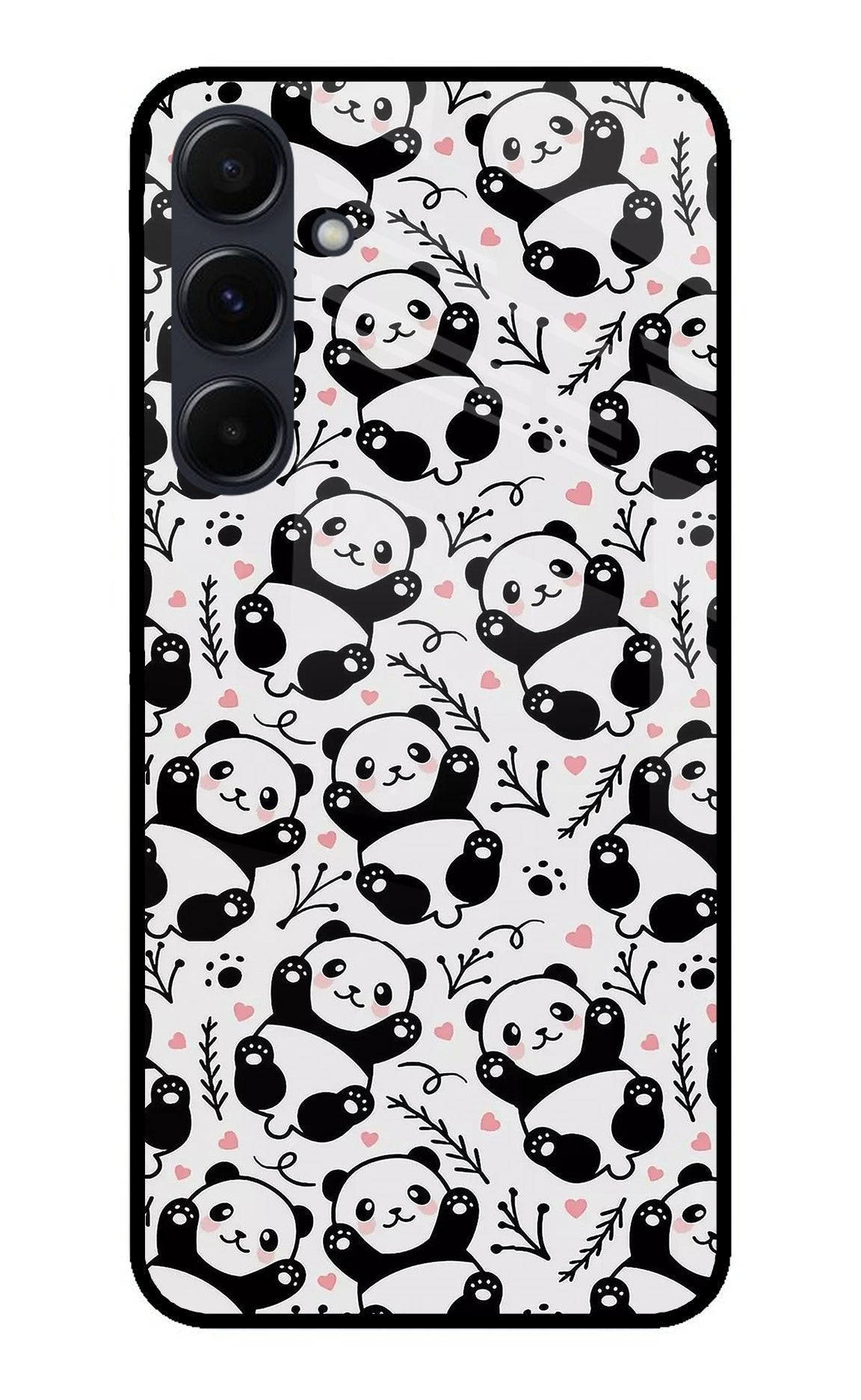 Cute Panda Samsung A35 5G Back Cover