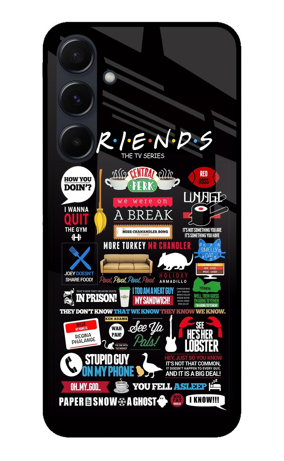 FRIENDS Samsung A35 5G Back Cover