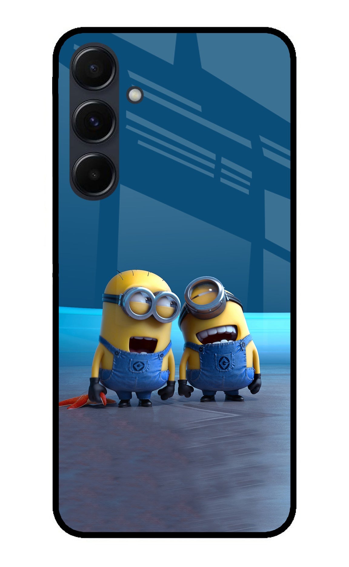 Minion Laughing Samsung A35 5G Back Cover