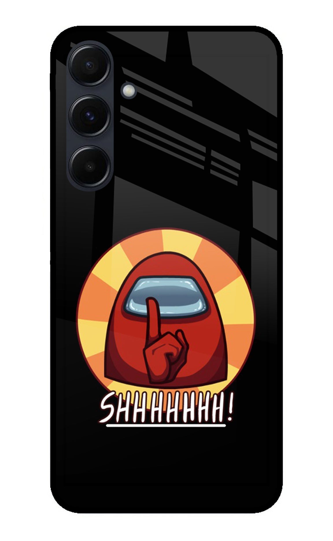 Among Us Shhh! Samsung A35 5G Back Cover