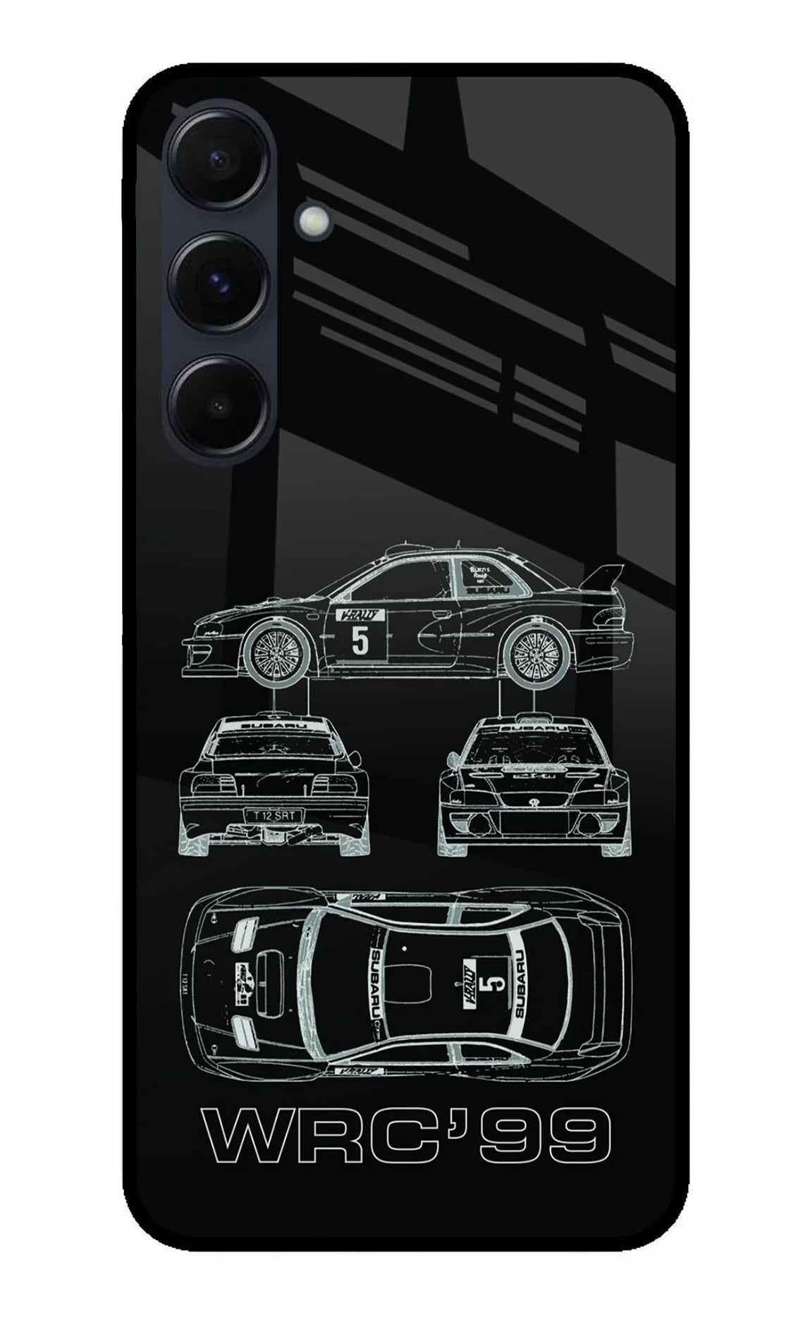 WRC'99 Samsung A35 5G Glass Case