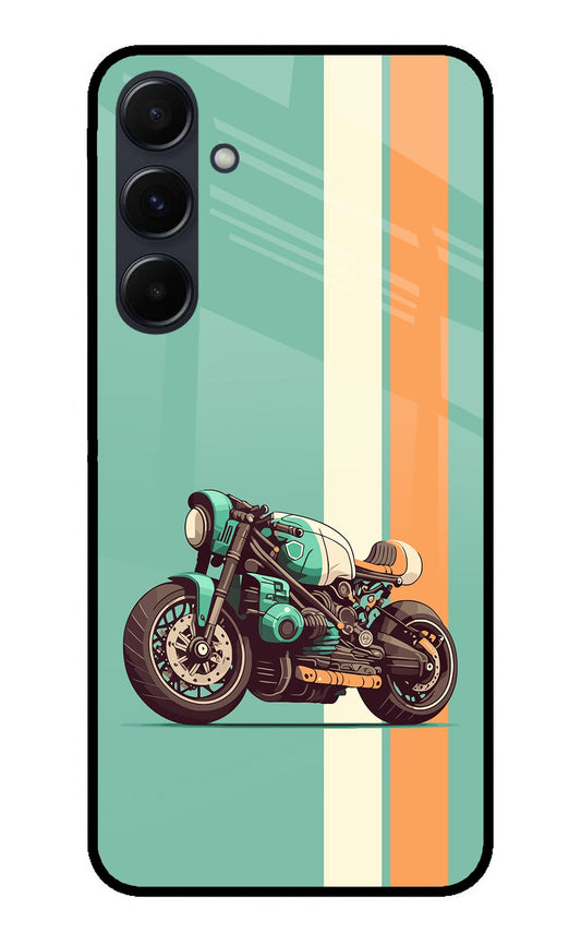 Striped Moto Drift Samsung A35 5G Back Cover