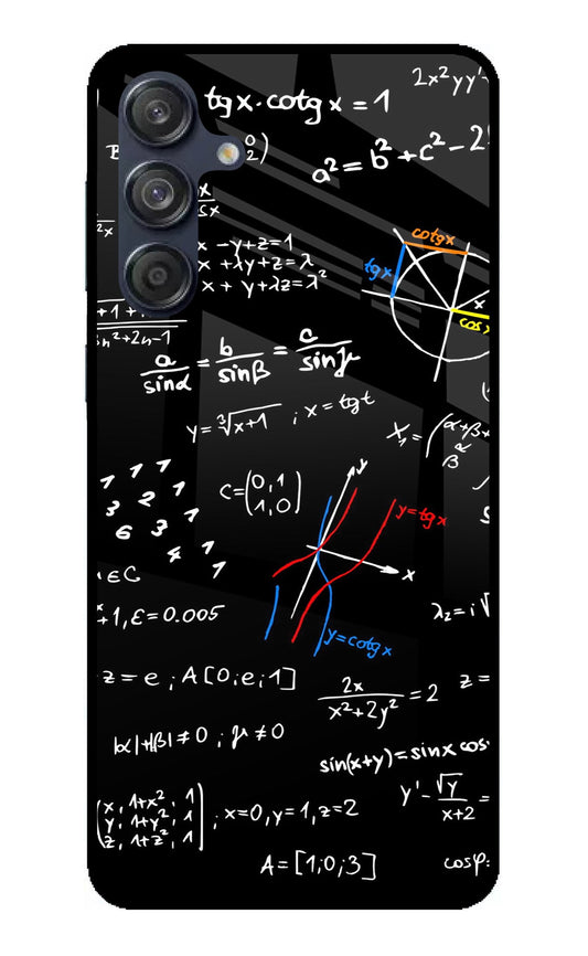 Mathematics Formula Samsung M55 5G Back Cover