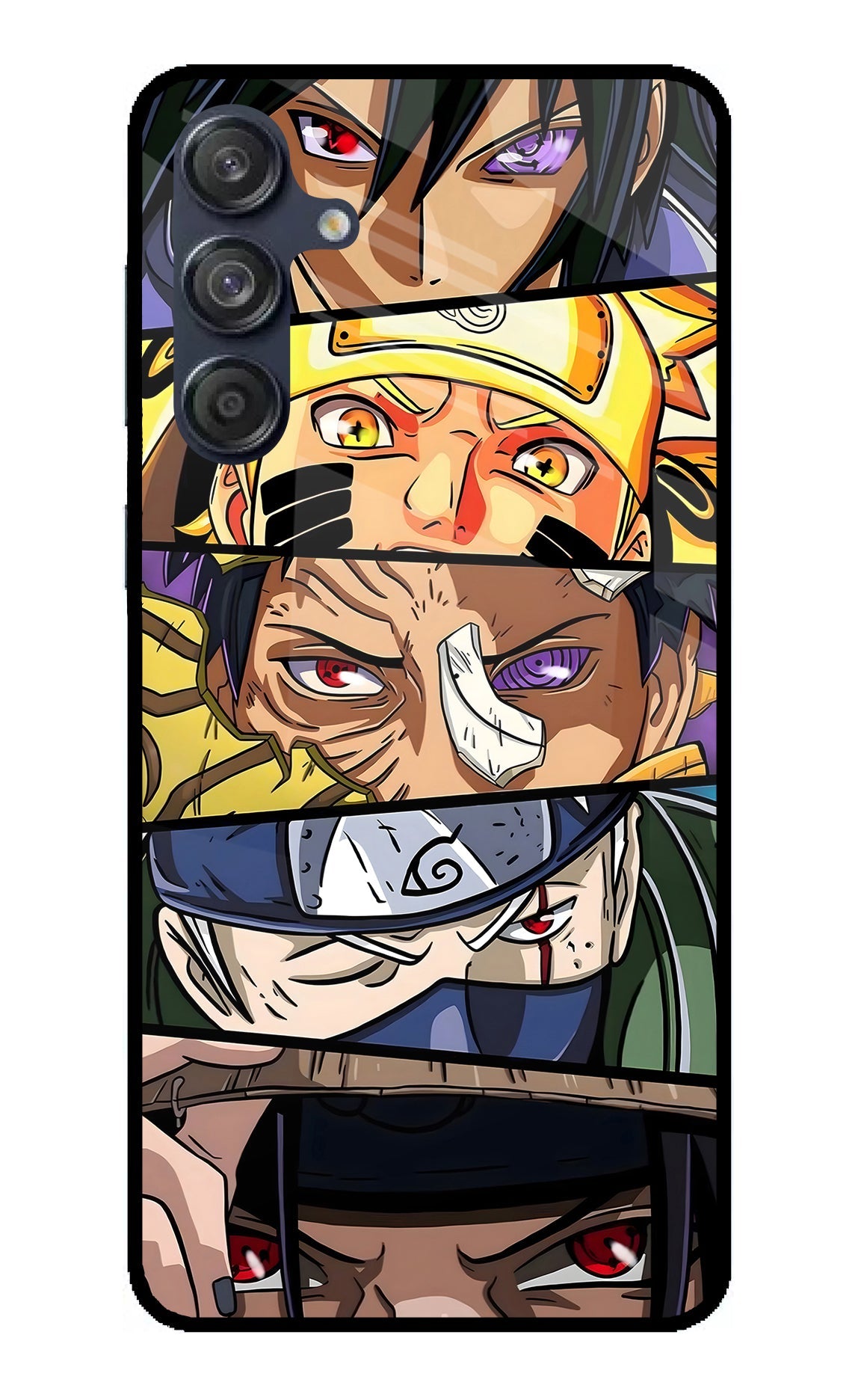 Naruto Character Samsung M55 5G Back Cover